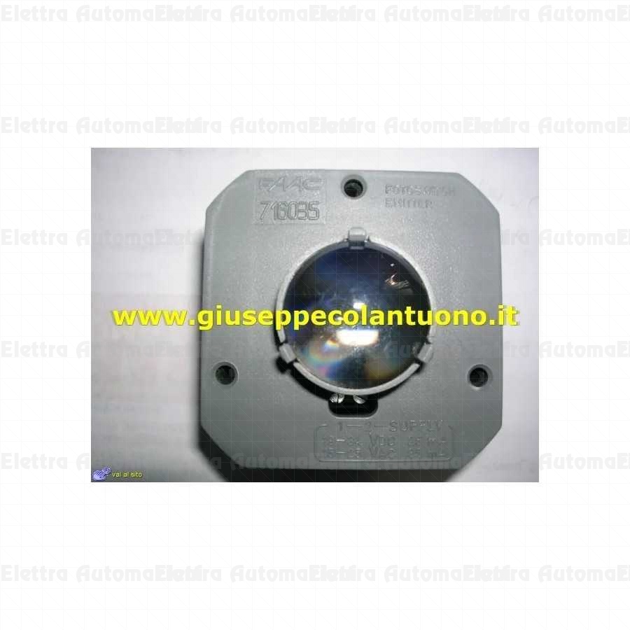 Faac ricambio fotocellula quadrata ad incasso Fotoswitch 7160359 - 716035 (TX)